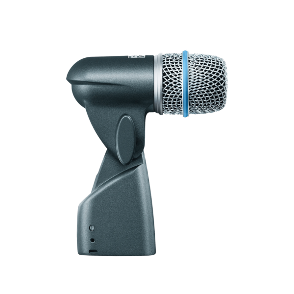 SUPERCARDIOID SWIVEL-MOUNT DYNAMIC MICROPHONE W/HIGH OUTPUT NEODYMIUM ELEMENT FOR INSTRUMENTS